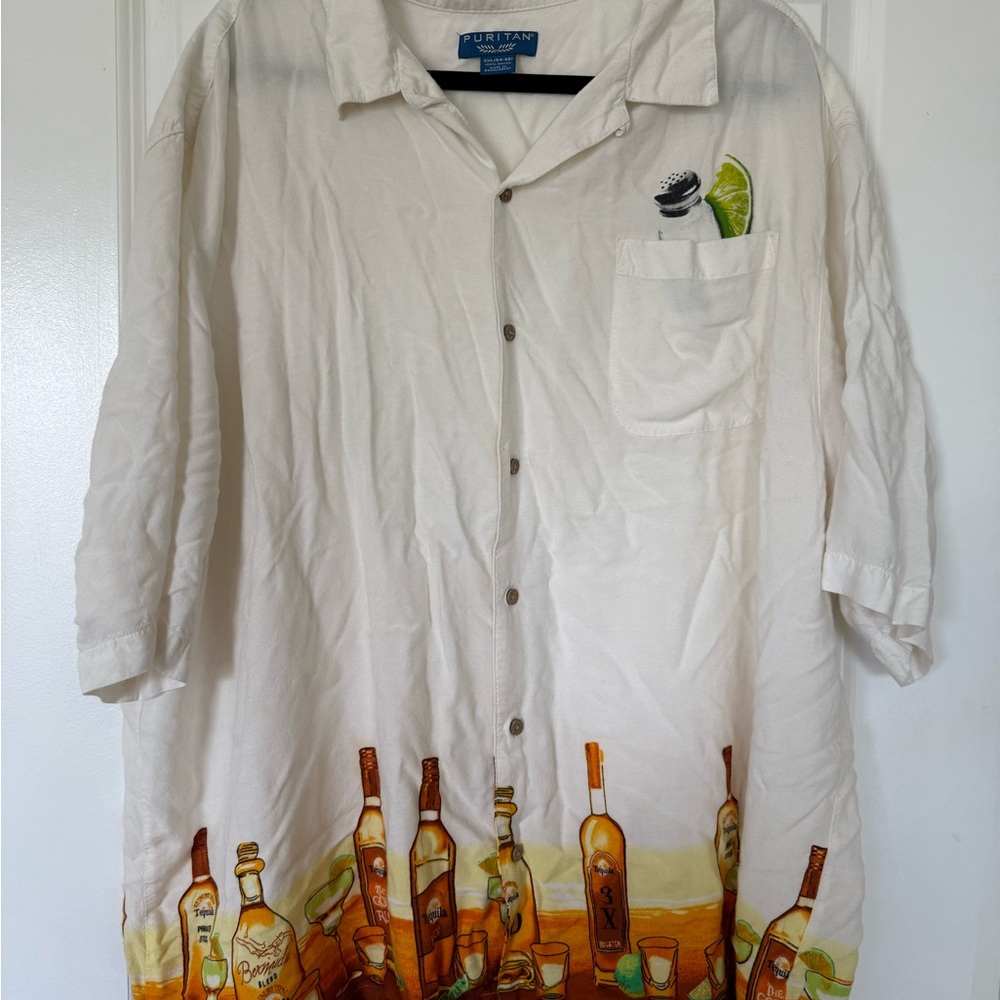 Vintage Puritan Men’s Tequila Shirt